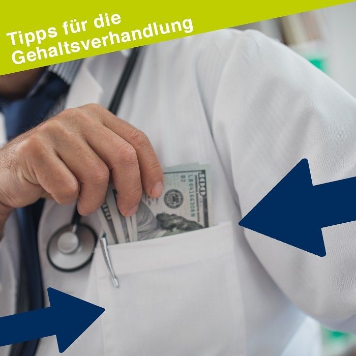 Tipps für erfolgreiche Gehaltsverhandlungen 🤑🤑
Rund 40% der Ärzte und Ärztinnen sind laut den Ergebnissen des Gehaltreports 2021 unzufrieden mit Ihrem Gehalt. 😕Durch die unterschiedlichen Tarifverträge für Ärzte und Ärztinnen sind die Gehälter größtenteils festgelegt – in manchen Bereichen unterliegen die Gehälter auch keinen festen Bestimmungen oder lassen sich trotzdem verhandeln. 

Hier einige Dinge, die du berücksichtigt solltest:
- 📚Die richtige Vorbereitung: Informiere dich vorab gut und orientiere dich an Gehältern anderer Personen in gleicher Position und lege einen Rahmen für deinen Lohn fest, mit dem du aus dem Gespräch gehen möchtest 
- 💪Eigene Stärken/Qualifikationen zielführend einsetzen: Durch beispielsweise eine Promotion/Habilitation oder absolvierte Fortbildungen kannst du deinen eigenen beruflichen Wert steigern und mehr Gehalt fordern
-📞Eine ebenfalls vielversprechende Möglichkeit ist es, den Arbeitsplatz zu wechseln und in diesen direkt mit den neuen konkreten Gehaltsvorstellungen einzusteigen. In diesem Fall kannst du dich gerne an uns wenden – wir helfen dir gerne eine geeignete Position zu finden, die auch zu deinen Gehaltsvorstellungen passt! 😊

#karriere #gehalt #gehaltsverhandlung #arzt #mediziner #medizin #gesundheitswesen #beyondhealth #personalberatung #ärztestellen